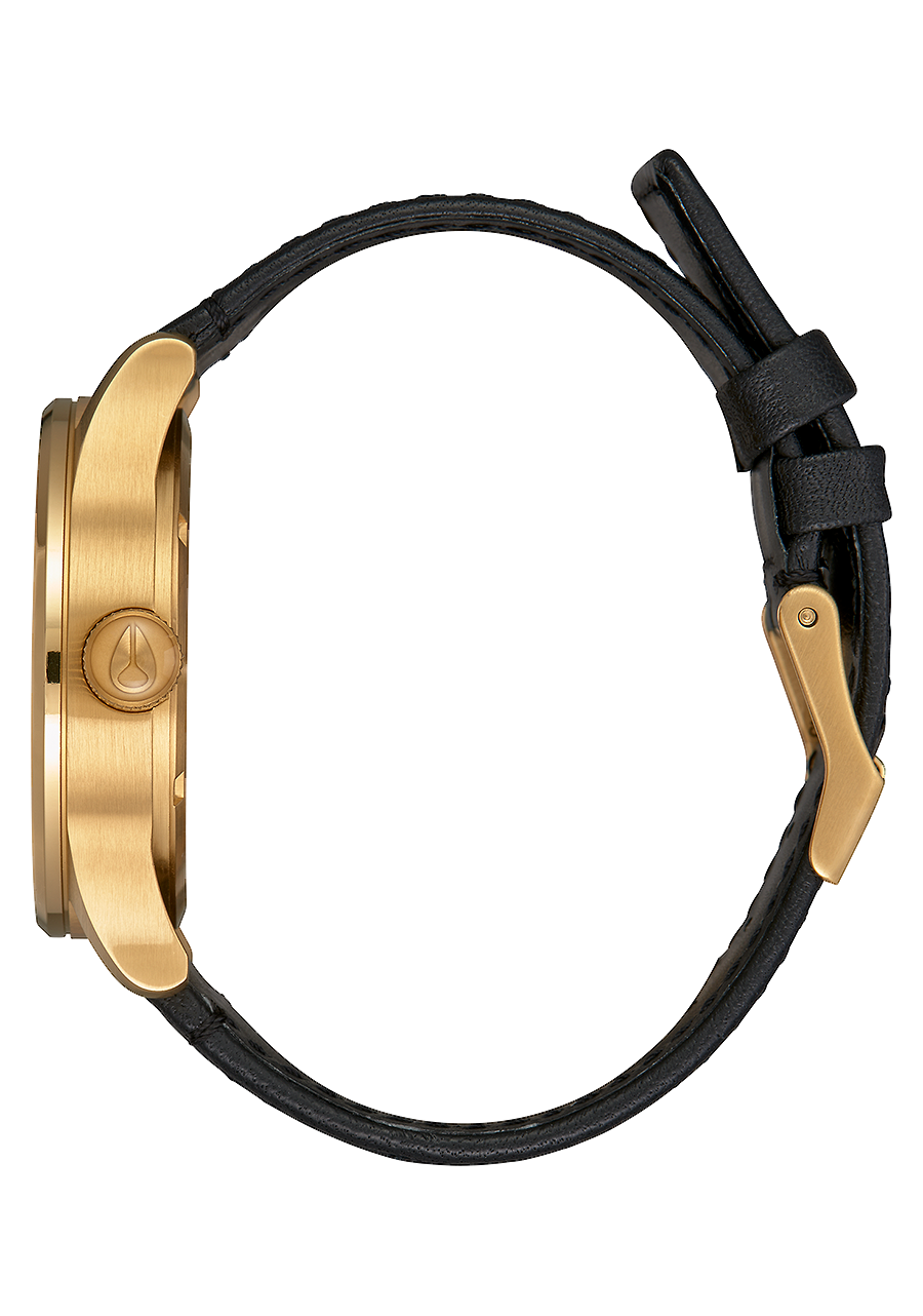 Sentry Leather All Gold Black View 2