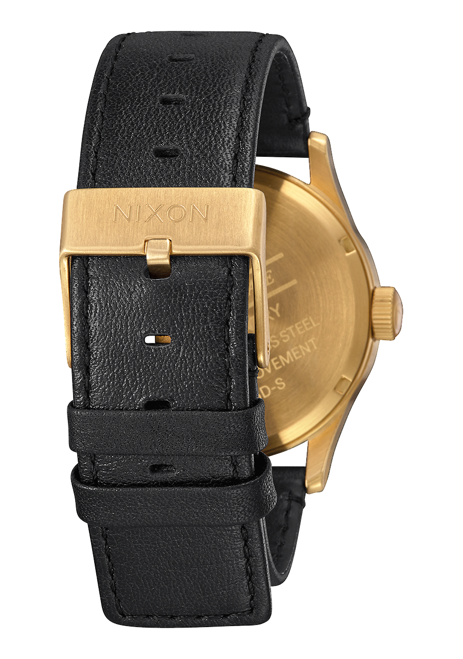 Sentry Leather All Gold Black View 3