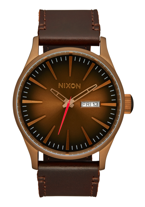 Sentry Leather - Bronze / Black