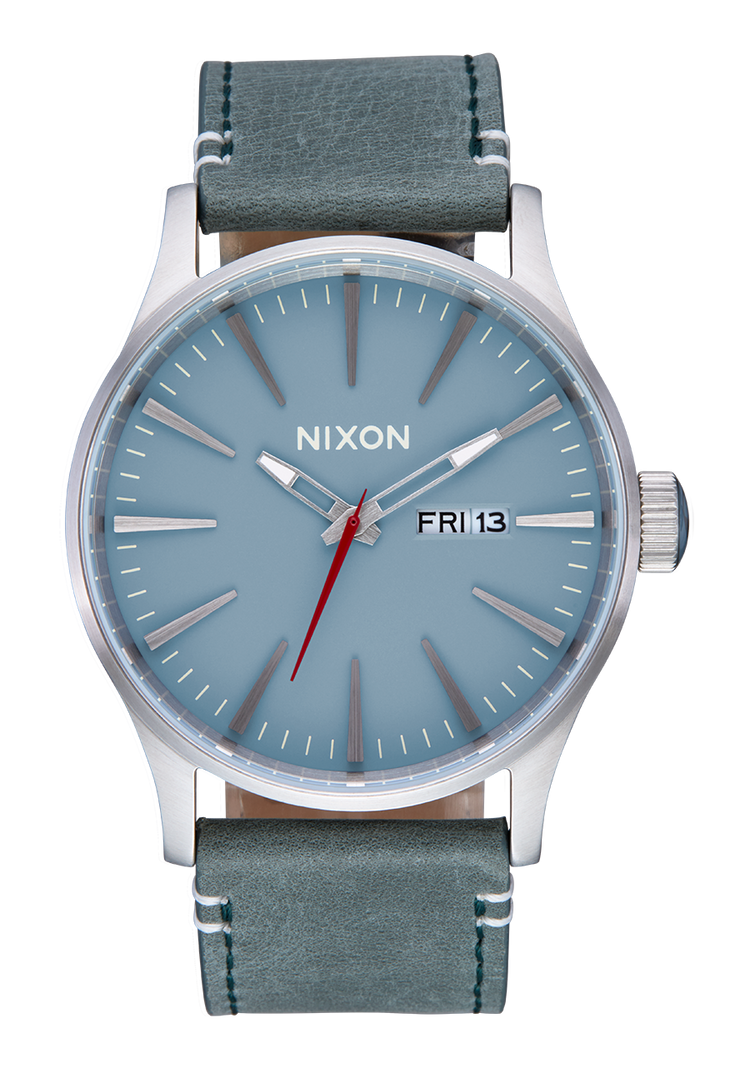Sentry Leather Silver / Dusty Blue / Dk Forest