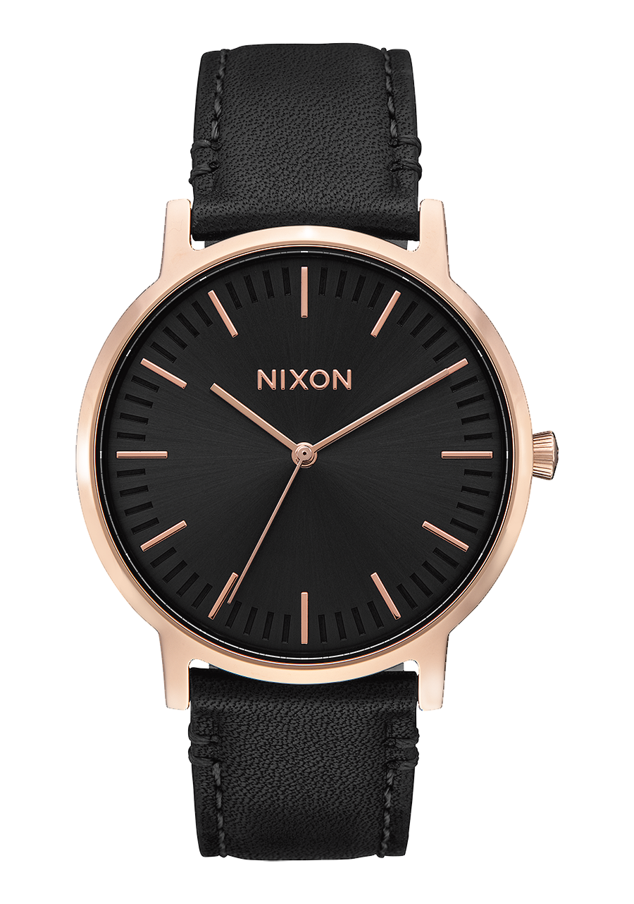 Porter Leather Rose Gold Black View 1