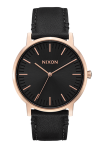 Porter Leather Rose Gold Black View 1
