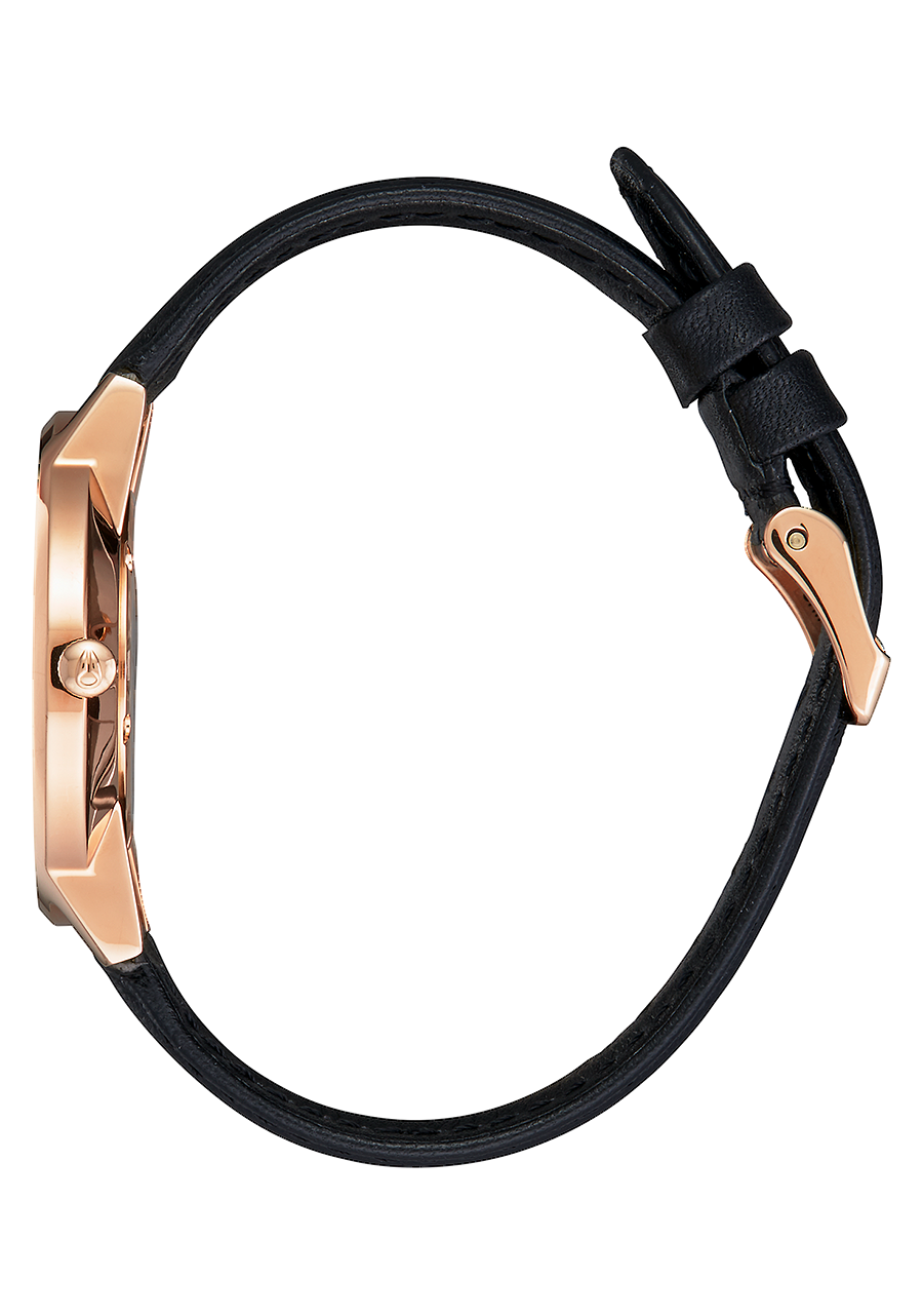 Porter Leather Rose Gold Black View 2
