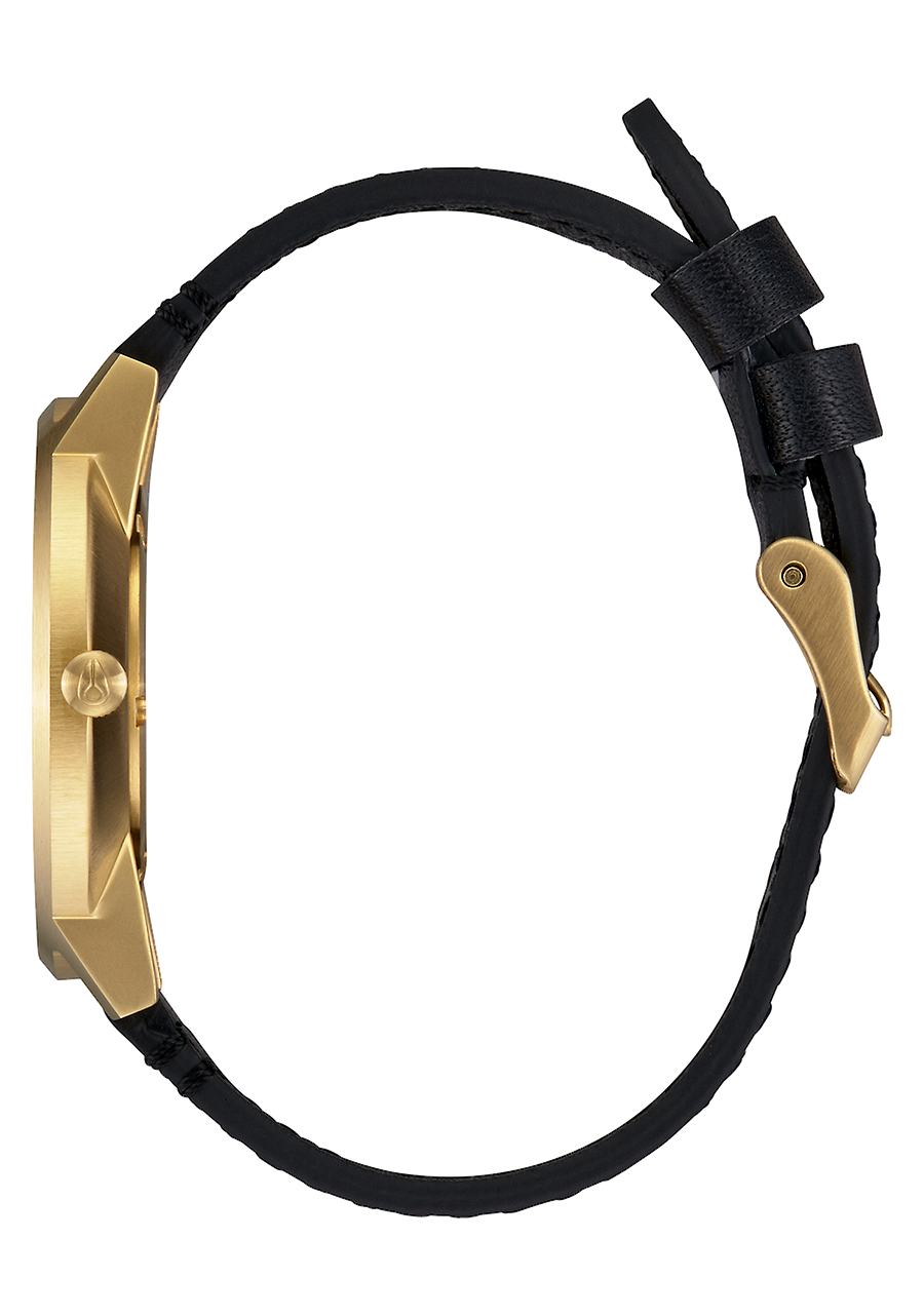 Porter Leather Gold Black View 2