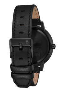 Kensington Leather Black Gunmetal View 3
