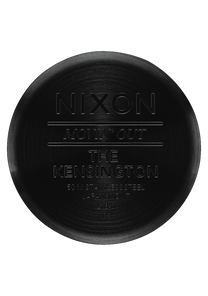 Kensington Leather Black Gunmetal View 4