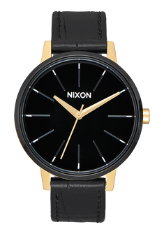 Kensington Leather Gold Black White