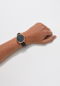 Kensington Leather Gold Black Silver View 5