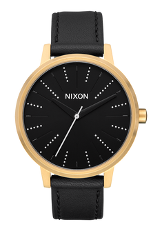 Kensington Leather Gold Black Silver