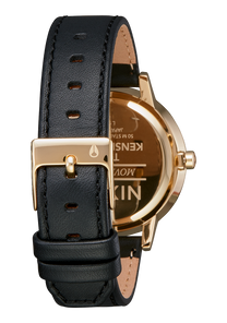 Kensington Leather Gold Black Silver View 3