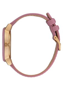 Kensington Leather Gold White Pink View 2