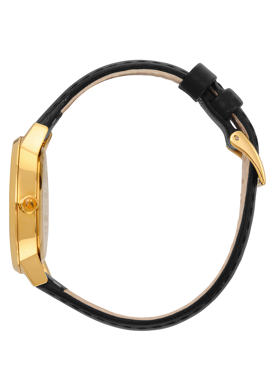 Kensington Leather Gold View 2