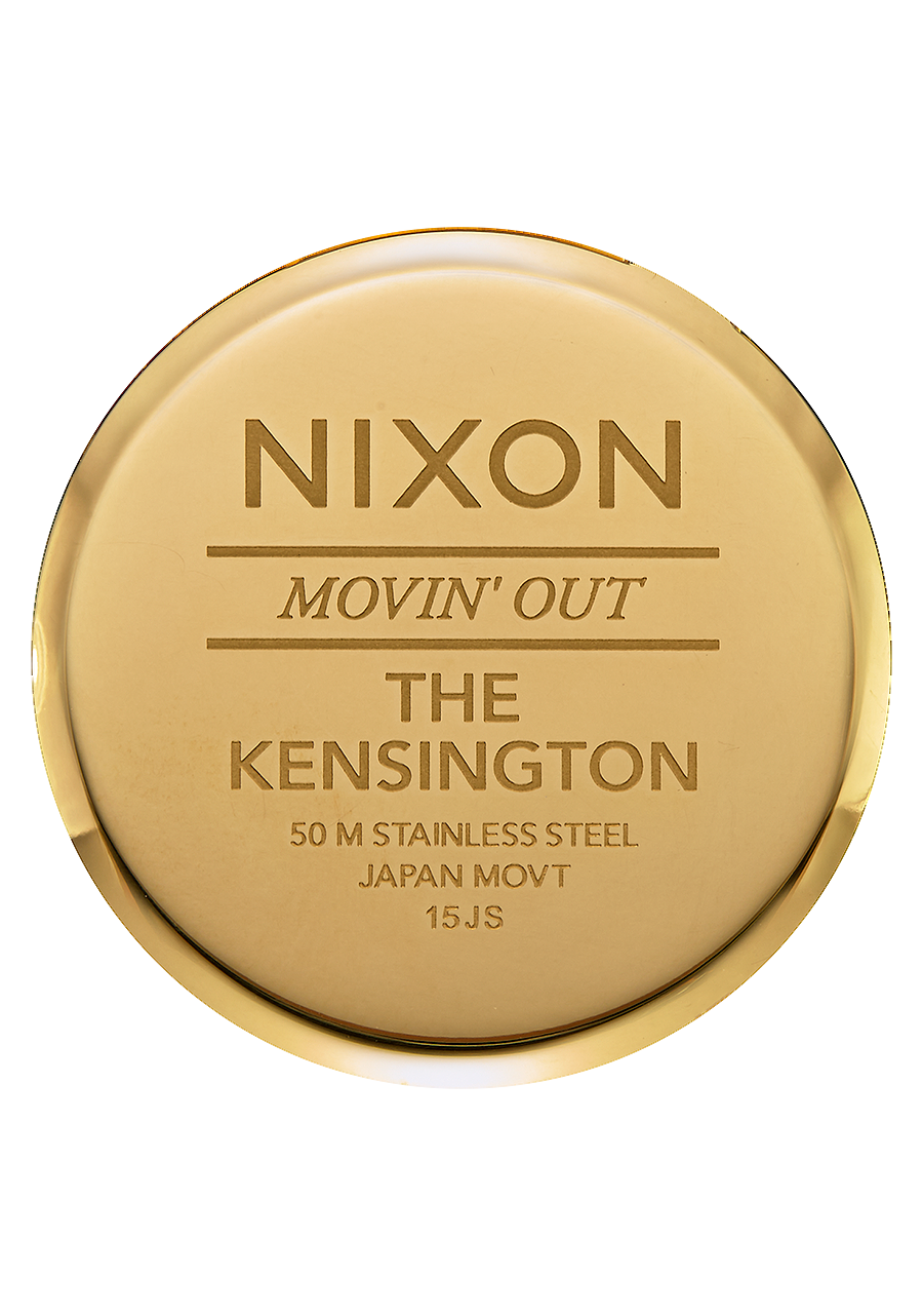 Kensington Leather Gold View 4