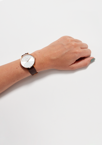 Arrow Leather Rose Gold Silver View 5
