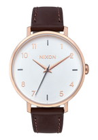 Arrow Leather Rose Gold Silver