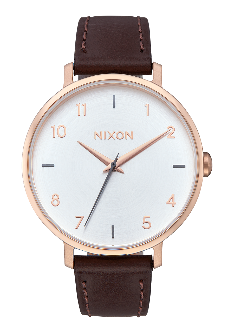 Arrow Leather Rose Gold Silver View 1