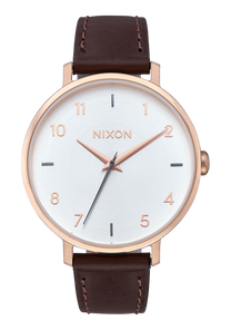 Arrow Leather Rose Gold Silver View 1
