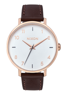 Arrow Leather Rose Gold Silver