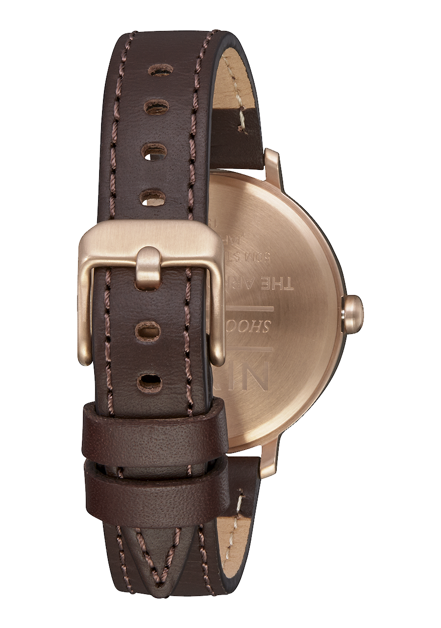 Arrow Leather Rose Gold Silver View 3