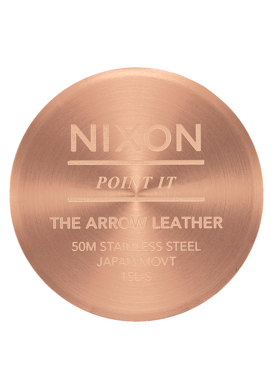 Arrow Leather Rose Gold Silver View 4