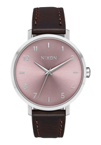 Arrow Leather Silver Pale Lavender