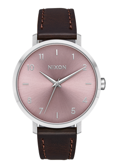 Arrow Leather Silver Pale Lavender