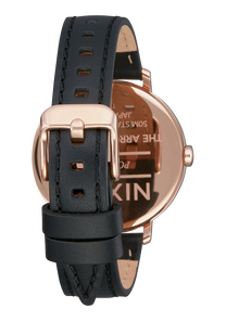 Arrow Leather Rose Gold White Black View 3