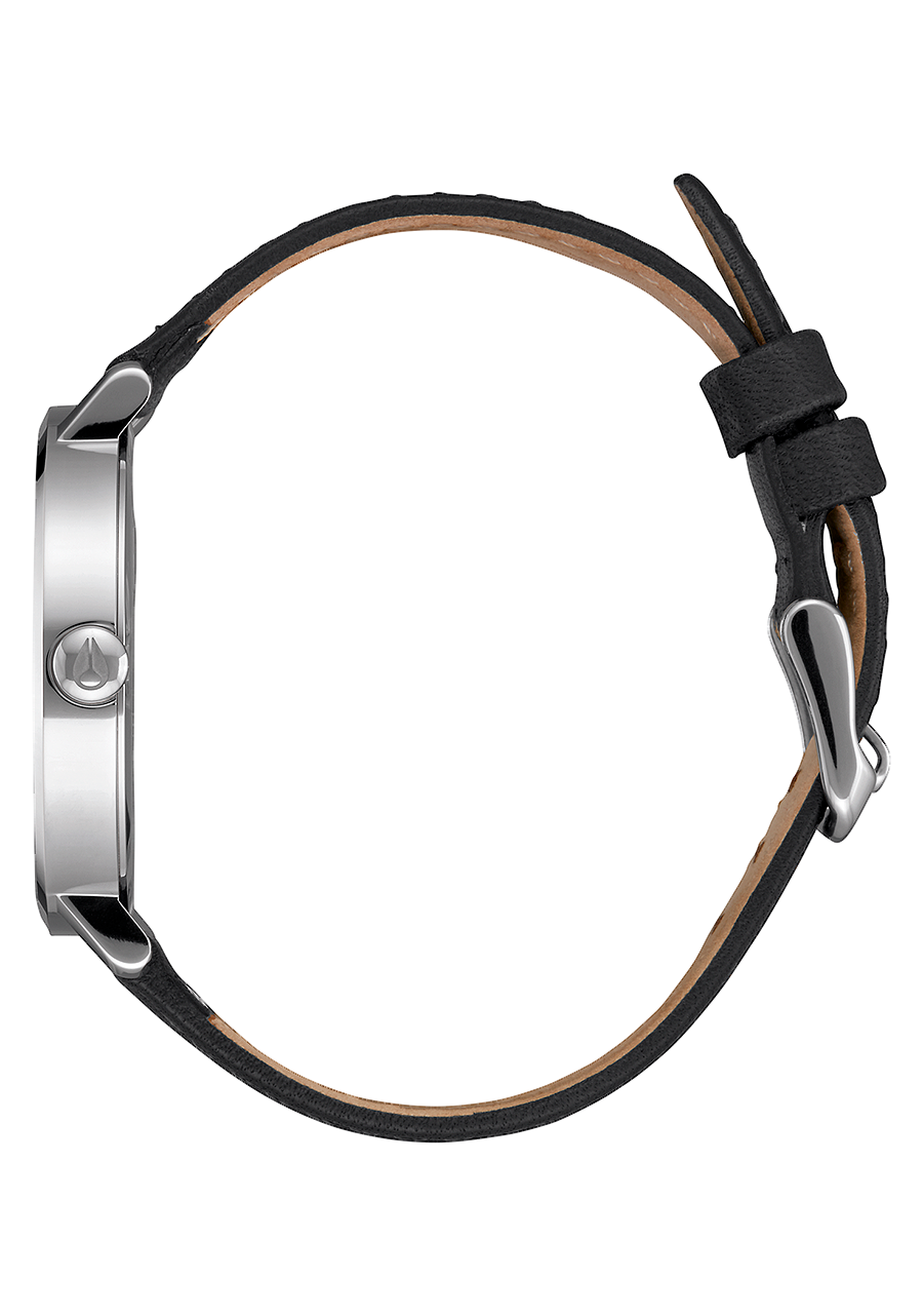 Arrow Leather Silver White Black View 2