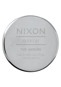 Arrow Leather Silver White Black View 4