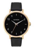 Arrow Leather Gold Black
