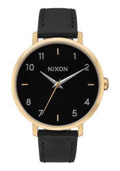 Arrow Leather Gold Black