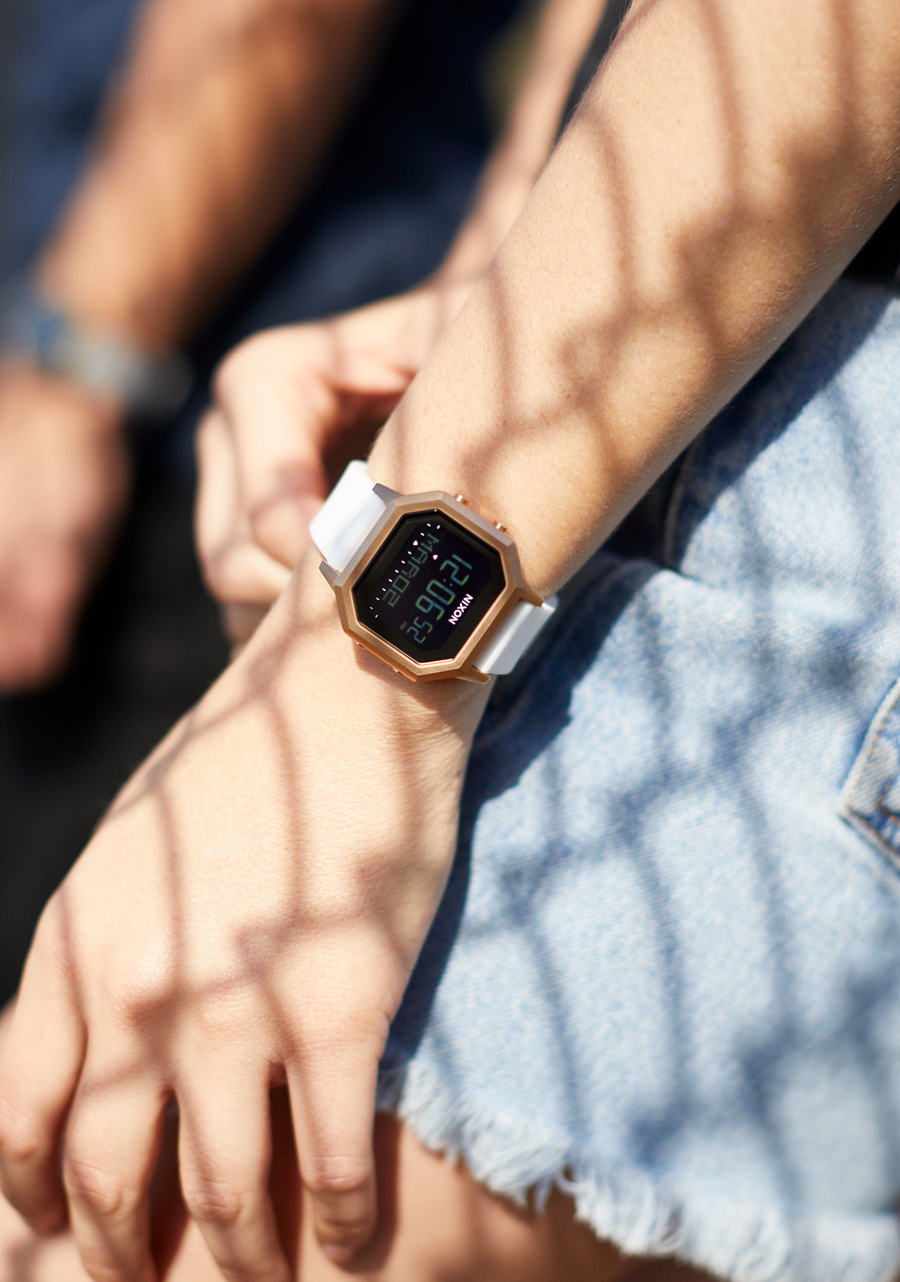 Siren Stainless Steel Rose Gold White