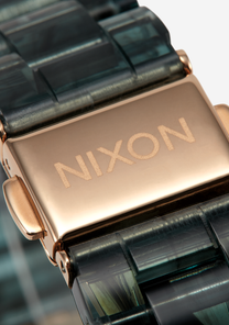 Medium Time Teller Acetate Aqua View 5