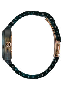 Medium Time Teller Acetate Aqua View 2
