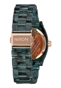 Medium Time Teller Acetate Aqua View 3