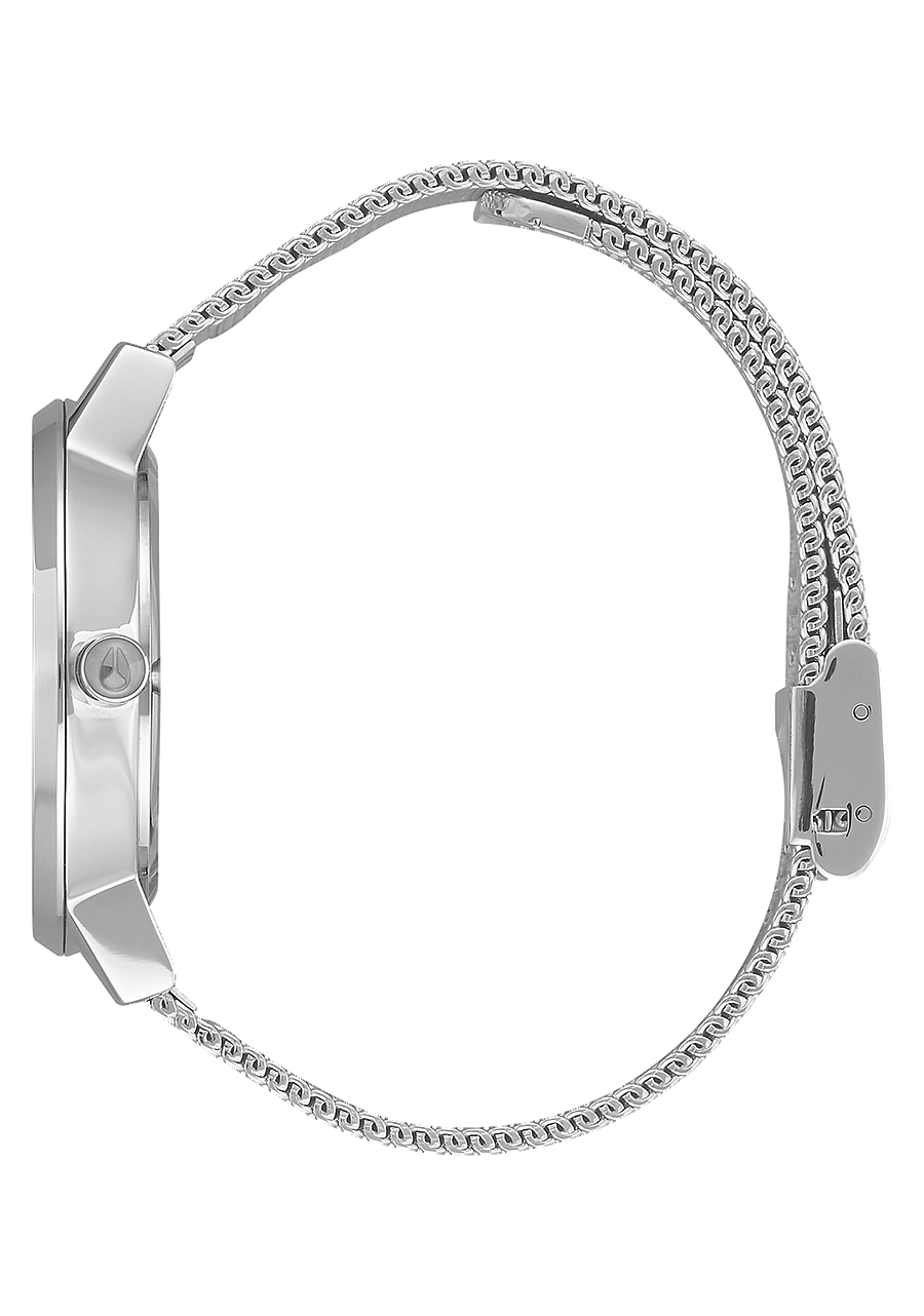 Kensington Milanese All Silver View 2