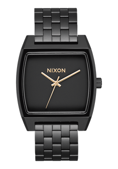Time Tracker Matte Black Gold