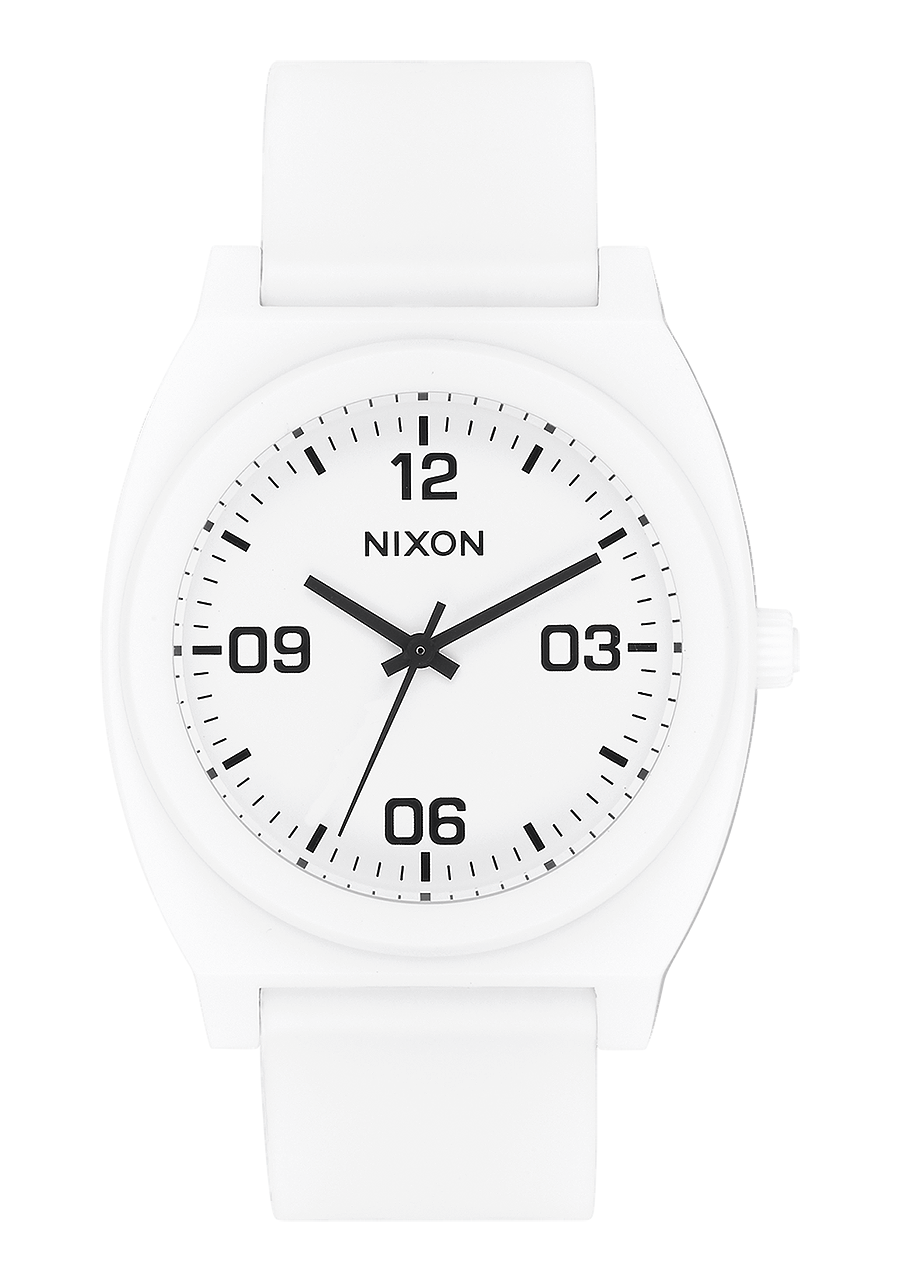Time Teller P Corp Matte White Black View 1