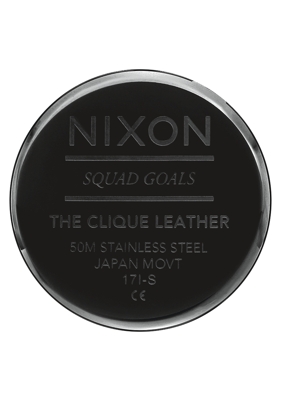 Clique Leather Black Gray View 4