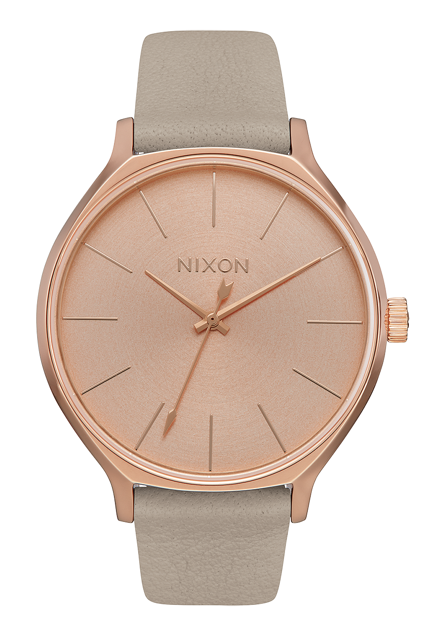 Clique Leather Rose Gold Gray View 1