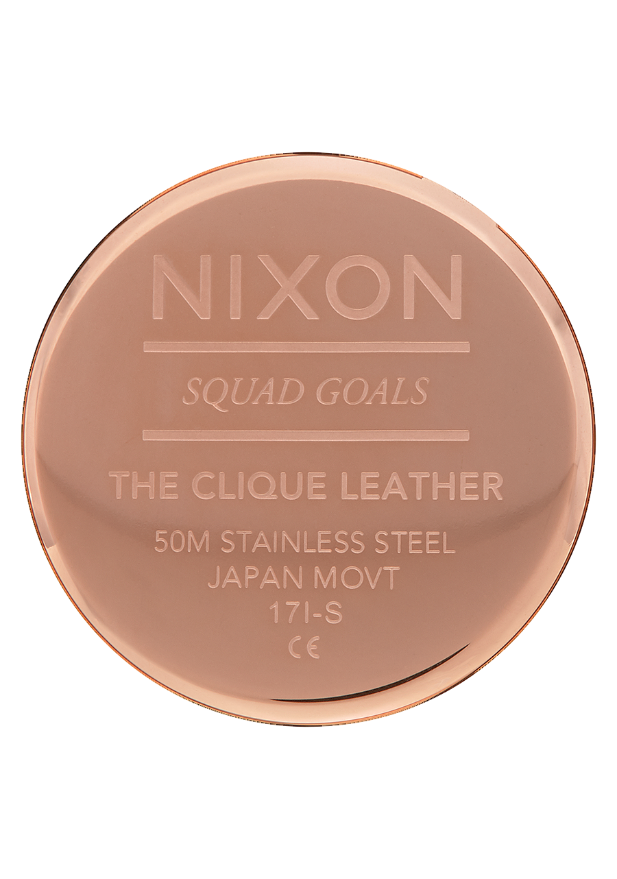 Clique Leather Rose Gold Gray View 4