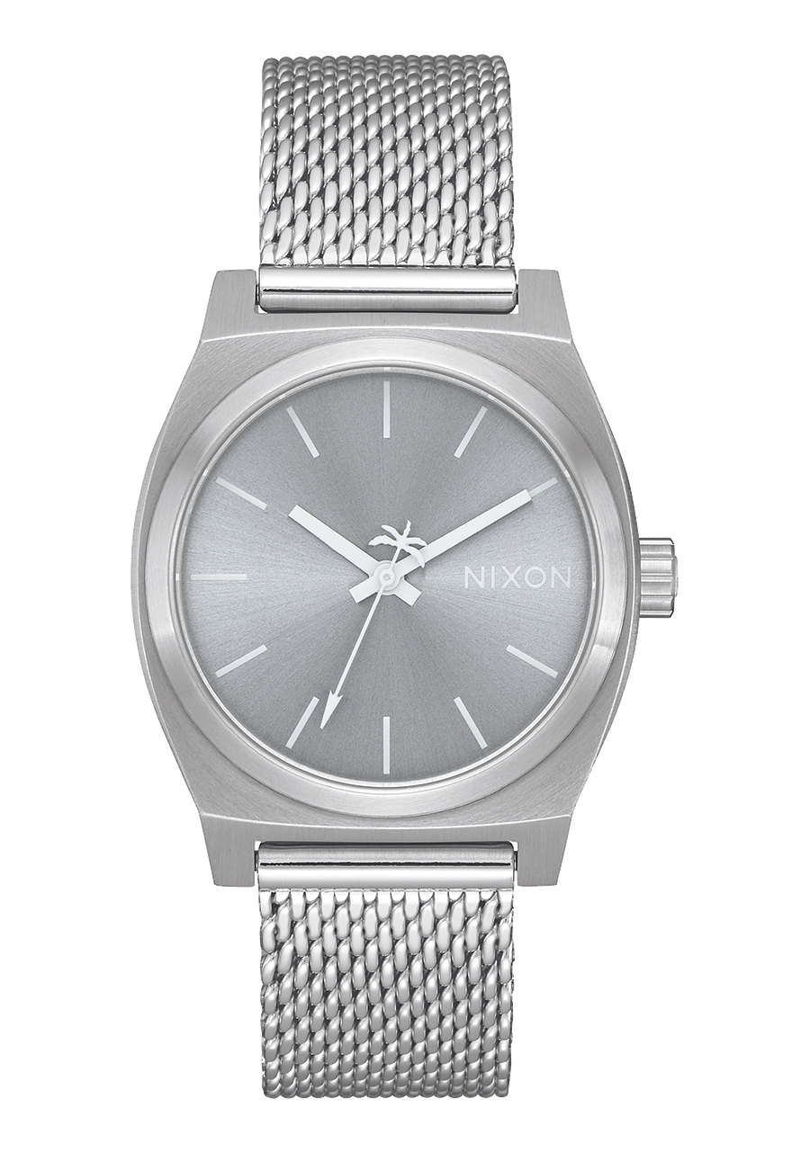 Medium Time Teller Milanese All Silver View 1