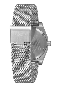Medium Time Teller Milanese All Silver View 3