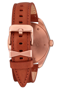 Thalia Leather Rose Gold / White View 3
