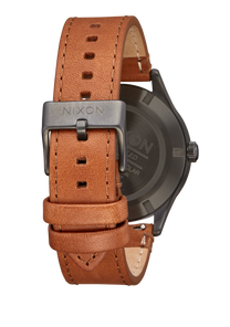 Sentry Solar Leather Gunmetal View 4
