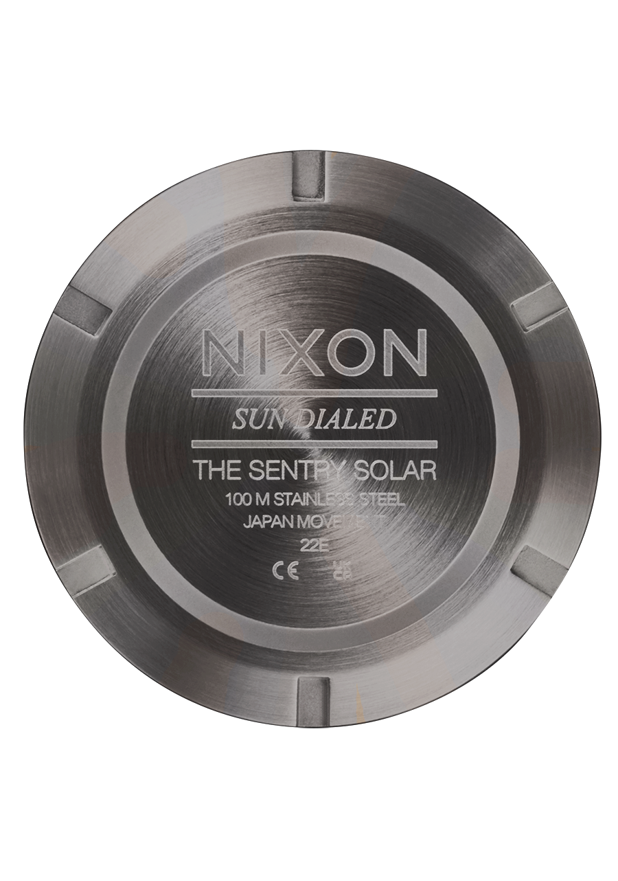 Sentry Solar Leather Gunmetal View 5