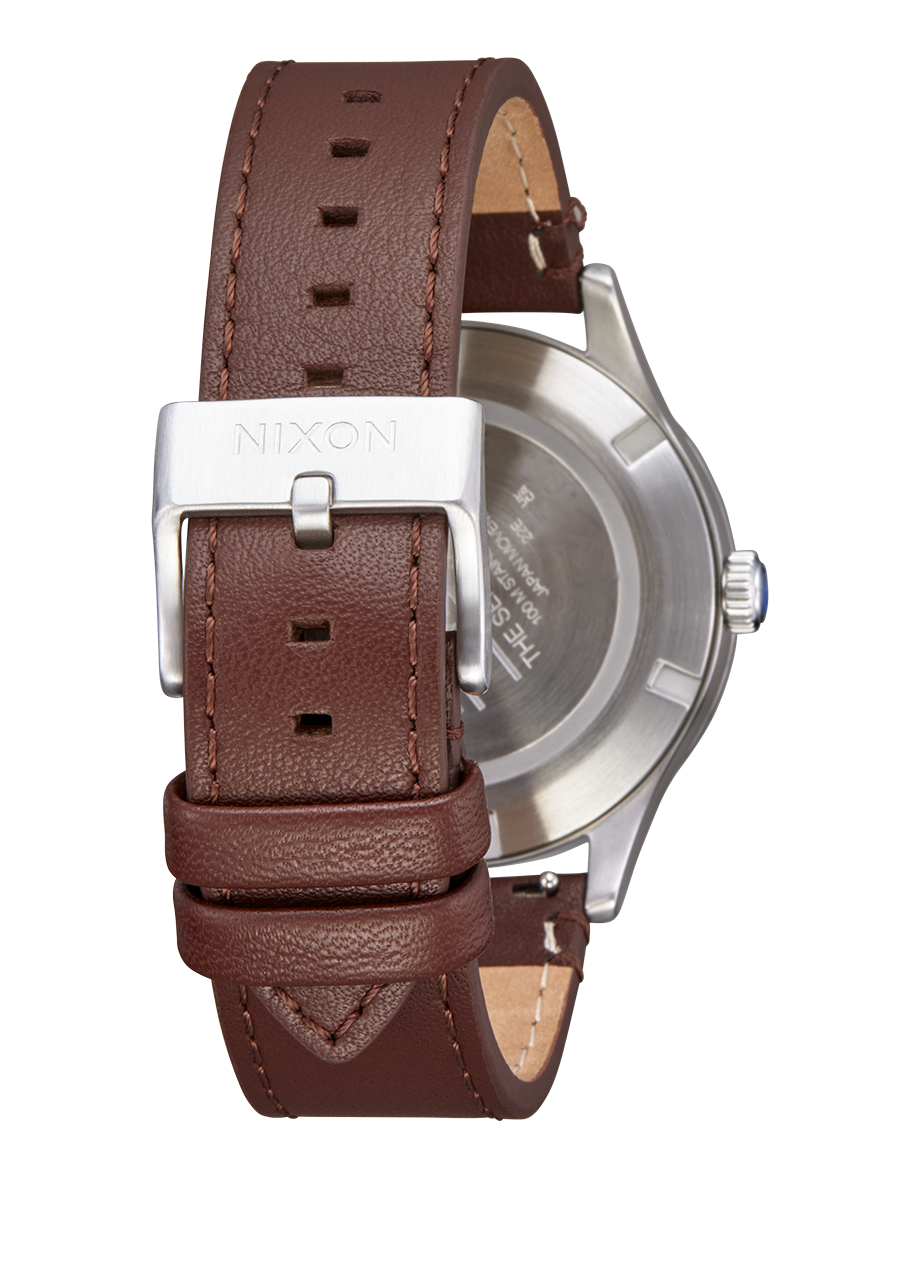 Sentry Solar Leather Navy Sunray / Silver View 5