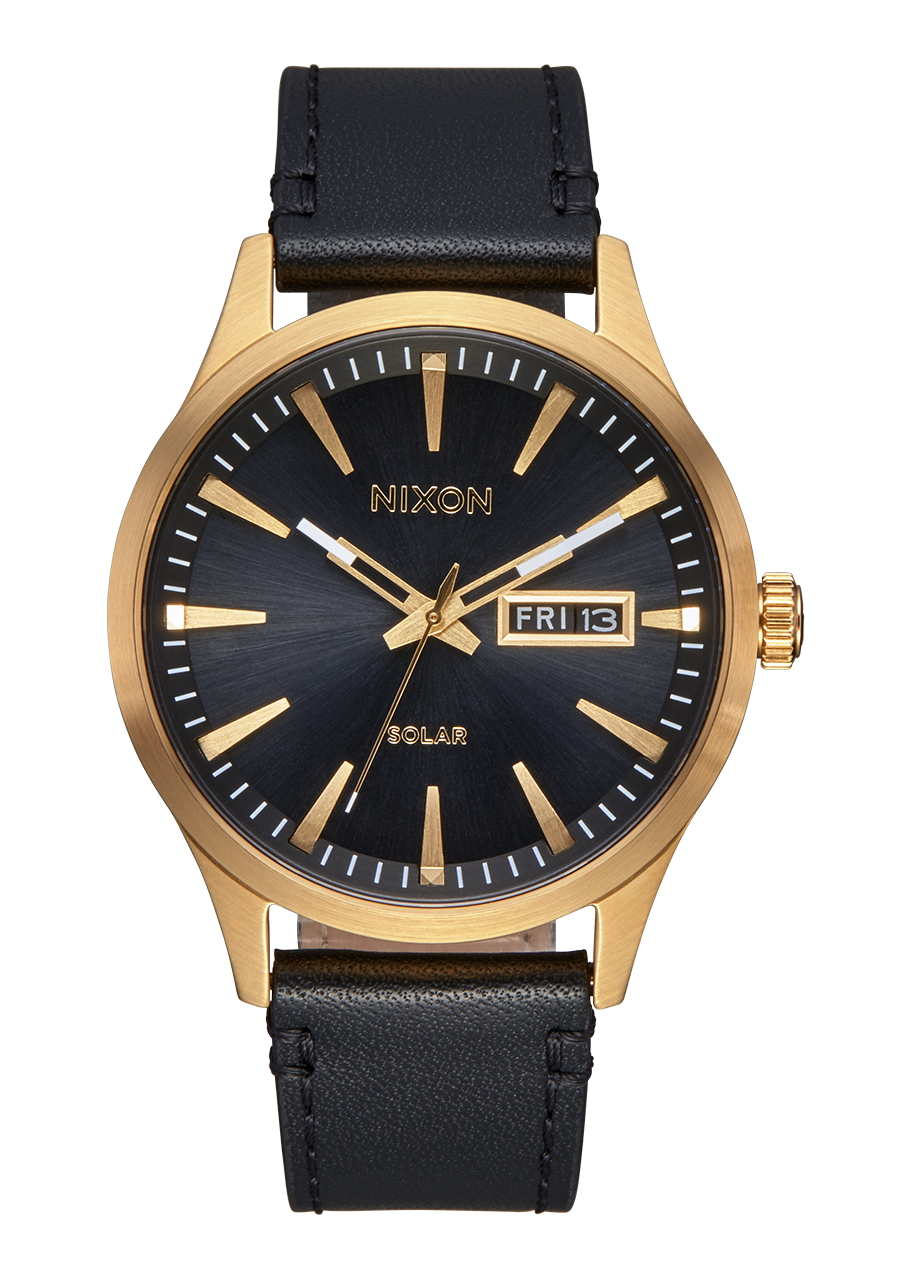 Sentry Solar Leather All Gold / Black View 1