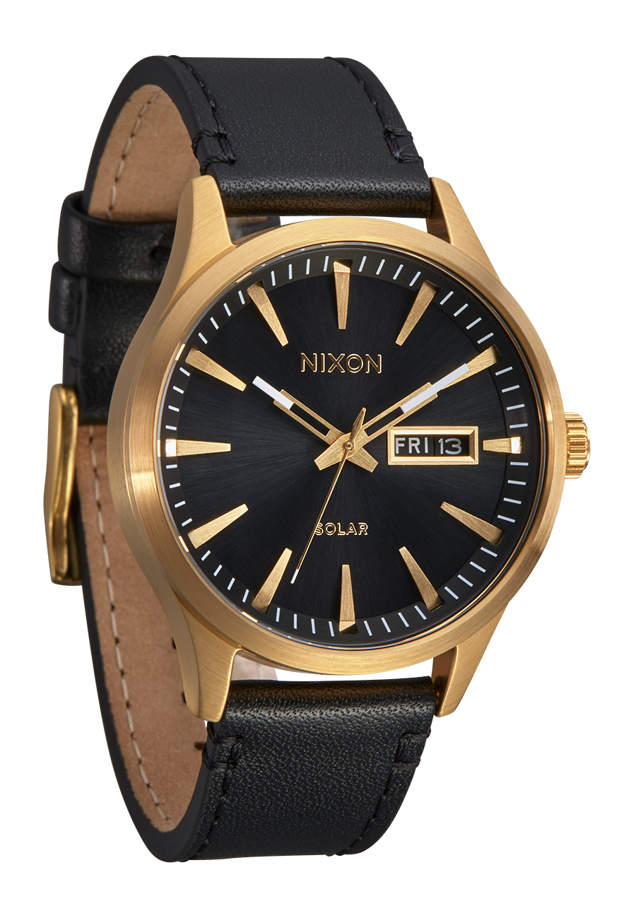 Sentry Solar Leather All Gold / Black View 2