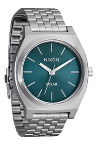 Time Teller Solar Silver / Dusty Blue Sunray View 2